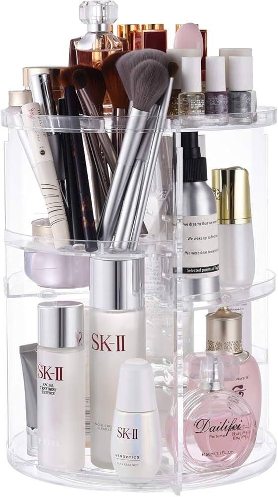 360 Rotating MakeUp Organizer