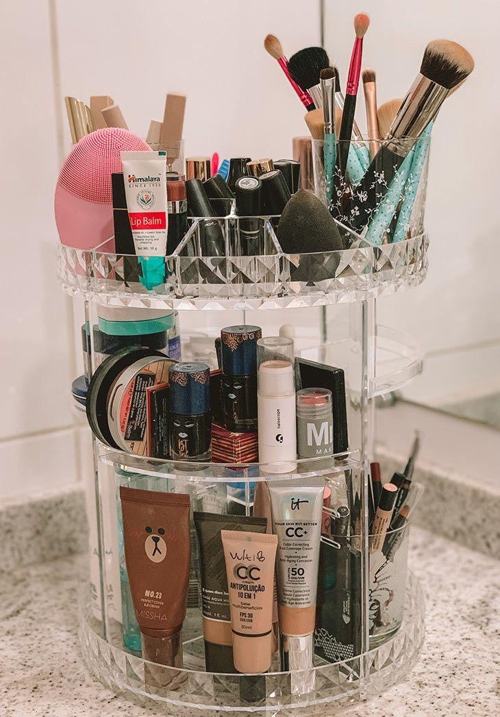 360 Rotating MakeUp Organizer