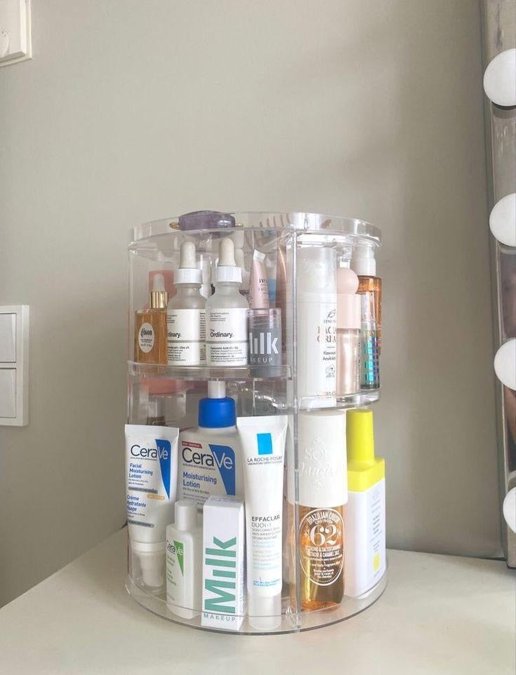 360 Rotating MakeUp Organizer