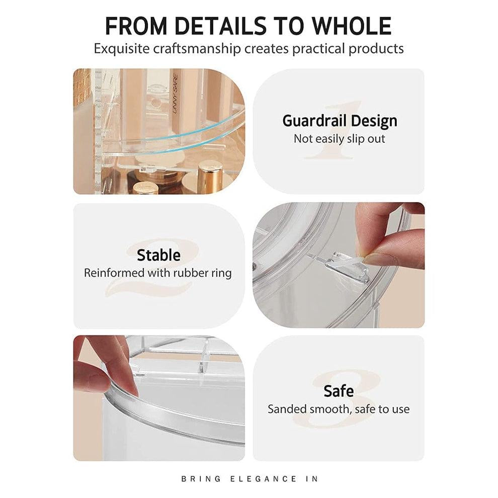 360 Rotating MakeUp Organizer