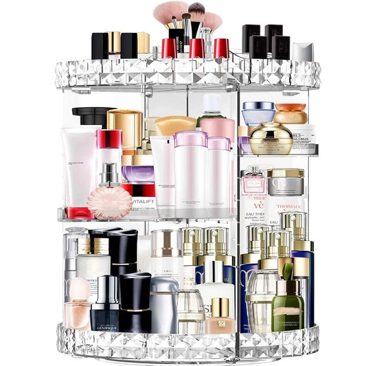 360 Rotating MakeUp Organizer